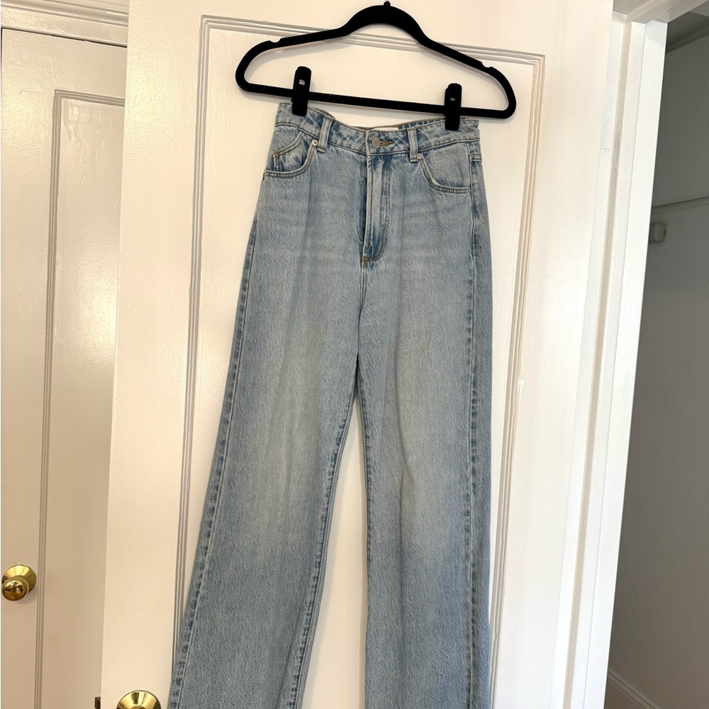 ROLLA'S Sky Blue Straight Leg Jeans
